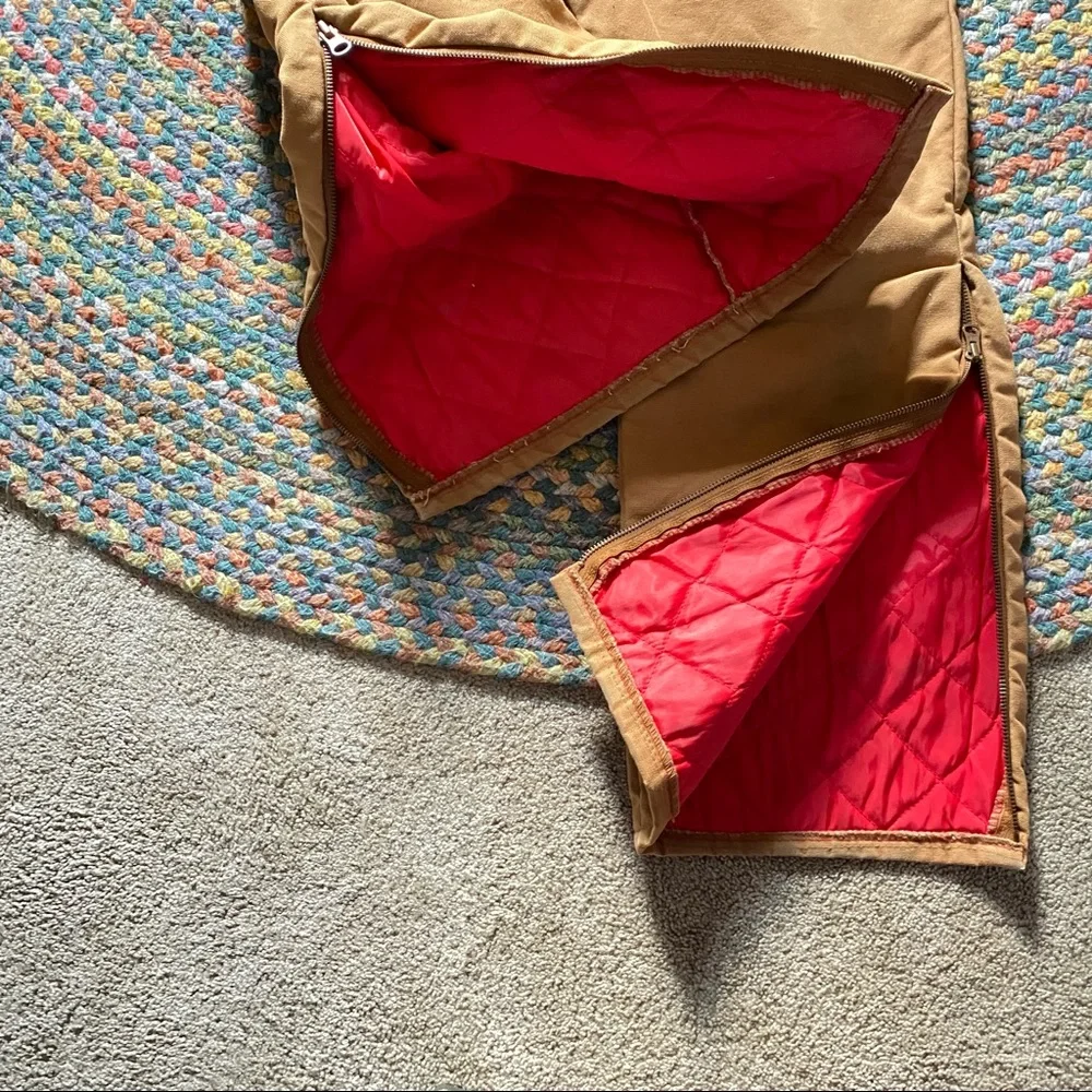 Walls Blizzard Pruf USA  Tan Insulated Apparel coveralls. Sz 42-44 - Picture 9 of 16